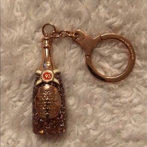 Kate Spade Champagne Keychain